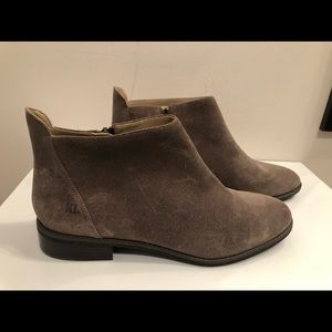 Karl Lagerfeld Paris suede booties